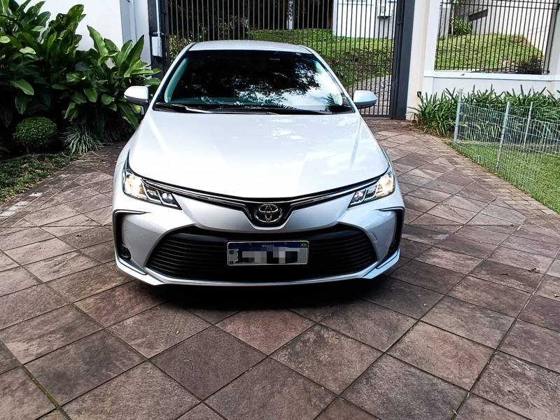 TOYOTA - COROLLA - 2019/2020 - Prata - Sob Consulta