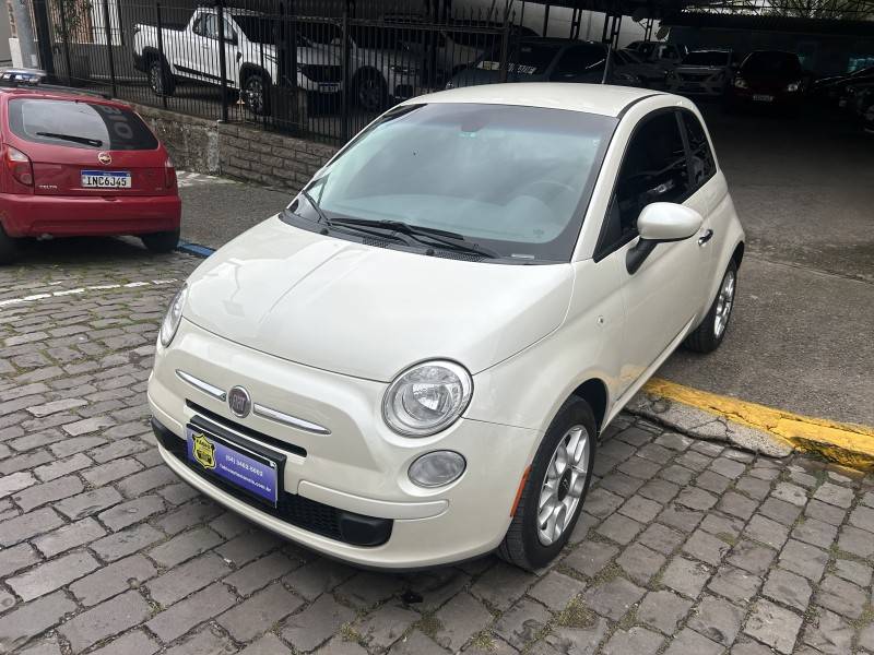 FIAT - 500 - 2013/2013 - Branca - Sob Consulta