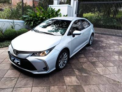 TOYOTA - COROLLA - 2019/2020 - Prata - Sob Consulta